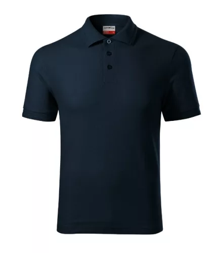 Galléros póló férfi Reserve R22 tengerészkék 3XL méret