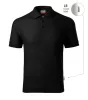 Reserve galléros póló férfi fekete 01 (brand label) S