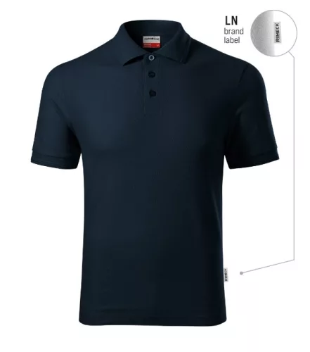 Reserve galléros póló férfi tengerészkék 02 (brand label) 2XL