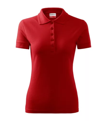 Galléros póló női Reserve R23 piros 2XL méret