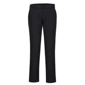 Női Stretch Slim Chino nadrág fekete 26