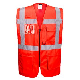 Berlin Executive mellény piros S