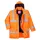 Bizflame Rain Hi-Vis antisztatikus FR kabát narancs L