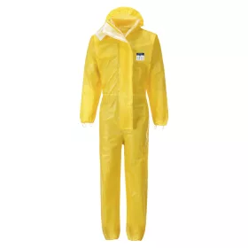 BizTex Microporous overál Type 3/4/5/6 sárga L