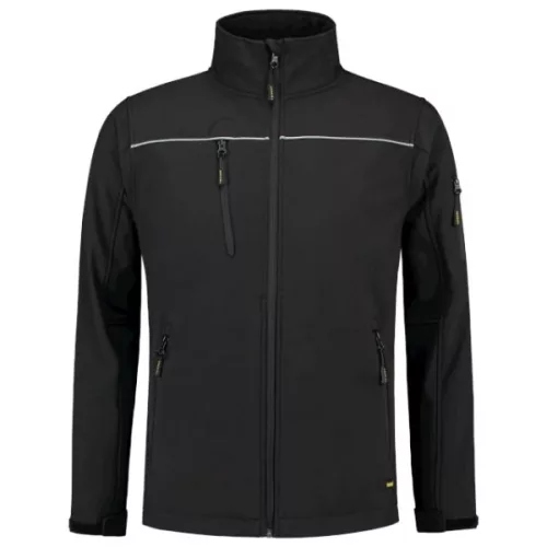 Softshell kabát unisex Luxury Softshell T53 fekete 5XL méret