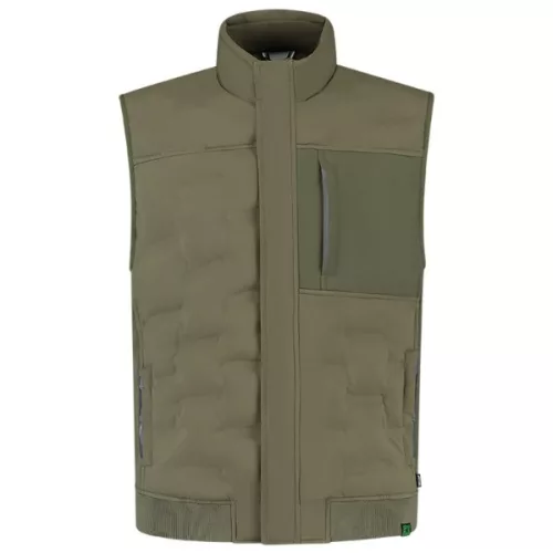 Puffer Bodywarmer Rewear mellény unisex army L