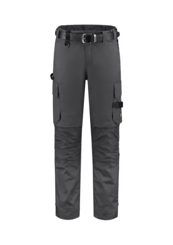 Munkanadrág unisex Work Pants Twill Cordura Stretch T62 sötétszürke 53 méret