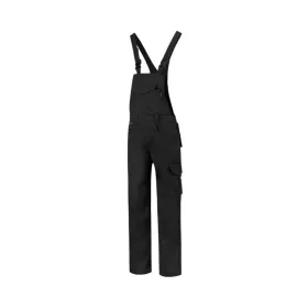   Kantáros munkanadrág unisex Dungaree Overall Industrial T66 fekete S méret
